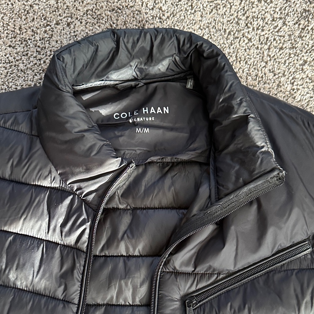 Cole Haan Men's Dark Puffer Vest